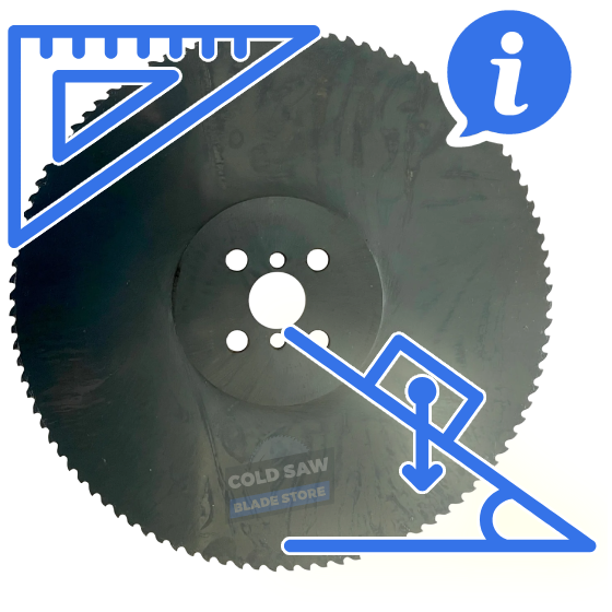 cold saw blade guide